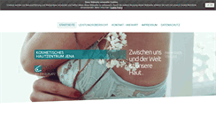 Desktop Screenshot of jena-kosmetik.de
